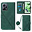 Custodia Portafoglio In Pelle Cover con Supporto YB3 per Xiaomi Poco X5 5G Verde