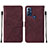 Custodia Portafoglio In Pelle Cover con Supporto YB4 per Motorola Moto G Power (2022)