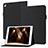 Custodia Portafoglio In Pelle Cover con Supporto YX1 per Apple iPad 10.2 (2020) Nero
