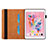 Custodia Portafoglio In Pelle Cover con Supporto YX1 per Apple iPad Air