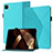 Custodia Portafoglio In Pelle Cover con Supporto YX1 per Apple iPad Pro 11 (2020) Azzurro