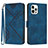 Custodia Portafoglio In Pelle Cover con Supporto YX1 per Apple iPhone 14 Pro