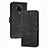 Custodia Portafoglio In Pelle Cover con Supporto YX2 per Nokia 3.4 Nero