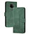 Custodia Portafoglio In Pelle Cover con Supporto YX2 per Nokia 3.4 Verde