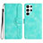 Custodia Portafoglio In Pelle Cover con Supporto YX2 per Samsung Galaxy S23 Ultra 5G Verde