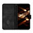Custodia Portafoglio In Pelle Cover con Supporto YX2 per Sony Xperia 1 V