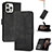 Custodia Portafoglio In Pelle Cover con Supporto YX4 per Apple iPhone 13 Pro