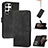 Custodia Portafoglio In Pelle Cover con Supporto YX4 per Samsung Galaxy S23 Ultra 5G