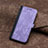 Custodia Portafoglio In Pelle Cover con Supporto YX5 per Samsung Galaxy S23 5G Viola