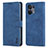 Custodia Portafoglio In Pelle Cover con Supporto YZ5 per Oppo Reno9 5G Blu