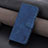 Custodia Portafoglio In Pelle Cover con Supporto YZ6 per Oppo Reno9 Pro 5G Blu