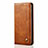 Custodia Portafoglio In Pelle Cover con Supporto Z01 per Samsung Galaxy S10 Lite Arancione
