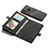 Custodia Portafoglio In Pelle Cover con Supporto Z02 per Huawei P30 Lite
