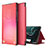 Custodia Portafoglio In Pelle Cover con Supporto ZL1 per Samsung Galaxy A50S Rosso