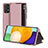 Custodia Portafoglio In Pelle Cover con Supporto ZL1 per Samsung Galaxy A52 5G