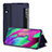 Custodia Portafoglio In Pelle Cover con Supporto ZL2 per Samsung Galaxy A40