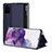 Custodia Portafoglio In Pelle Cover con Supporto ZL2 per Samsung Galaxy S20 Plus 5G