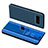 Custodia Portafoglio In Pelle Cover S01 con Supporto per Samsung Galaxy Note 8 Duos N950F Blu