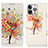 Custodia Portafoglio In Pelle Fantasia Modello Cover con Supporto A07 per Apple iPhone 13 Pro Max