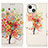 Custodia Portafoglio In Pelle Fantasia Modello Cover con Supporto A07 per Apple iPhone 14 Plus