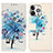 Custodia Portafoglio In Pelle Fantasia Modello Cover con Supporto A07 per Apple iPhone 14 Pro Max