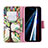Custodia Portafoglio In Pelle Fantasia Modello Cover con Supporto B01F per Huawei Honor 9X