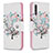 Custodia Portafoglio In Pelle Fantasia Modello Cover con Supporto B01F per Huawei Honor 9X