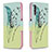 Custodia Portafoglio In Pelle Fantasia Modello Cover con Supporto B01F per Huawei Honor 9X Verde Pastello