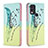 Custodia Portafoglio In Pelle Fantasia Modello Cover con Supporto B01F per Nokia C22