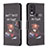 Custodia Portafoglio In Pelle Fantasia Modello Cover con Supporto B01F per Nokia C22