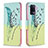 Custodia Portafoglio In Pelle Fantasia Modello Cover con Supporto B01F per Oppo A94 4G