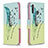 Custodia Portafoglio In Pelle Fantasia Modello Cover con Supporto B01F per Samsung Galaxy A20s