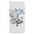 Custodia Portafoglio In Pelle Fantasia Modello Cover con Supporto B01F per Samsung Galaxy A70S Bianco