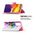 Custodia Portafoglio In Pelle Fantasia Modello Cover con Supporto B01F per Samsung Galaxy A82 5G