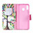 Custodia Portafoglio In Pelle Fantasia Modello Cover con Supporto B01F per Samsung Galaxy M20