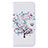 Custodia Portafoglio In Pelle Fantasia Modello Cover con Supporto B01F per Samsung Galaxy M20 Bianco