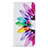 Custodia Portafoglio In Pelle Fantasia Modello Cover con Supporto B01F per Samsung Galaxy M20 Multicolore