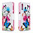 Custodia Portafoglio In Pelle Fantasia Modello Cover con Supporto B01F per Samsung Galaxy M30 Colorato