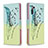 Custodia Portafoglio In Pelle Fantasia Modello Cover con Supporto B01F per Samsung Galaxy Note 10 5G