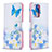 Custodia Portafoglio In Pelle Fantasia Modello Cover con Supporto B01F per Samsung Galaxy Note 20 Ultra 5G