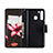Custodia Portafoglio In Pelle Fantasia Modello Cover con Supporto B03F per Samsung Galaxy A21