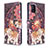 Custodia Portafoglio In Pelle Fantasia Modello Cover con Supporto B03F per Samsung Galaxy A51 5G