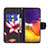 Custodia Portafoglio In Pelle Fantasia Modello Cover con Supporto B03F per Samsung Galaxy A82 5G
