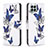 Custodia Portafoglio In Pelle Fantasia Modello Cover con Supporto B03F per Samsung Galaxy M33 5G