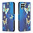 Custodia Portafoglio In Pelle Fantasia Modello Cover con Supporto B03F per Samsung Galaxy M33 5G