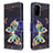 Custodia Portafoglio In Pelle Fantasia Modello Cover con Supporto B03F per Samsung Galaxy S20 5G