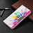 Custodia Portafoglio In Pelle Fantasia Modello Cover con Supporto B03F per Samsung Galaxy S21 5G Colorato