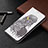 Custodia Portafoglio In Pelle Fantasia Modello Cover con Supporto B03F per Samsung Galaxy S21 5G Grigio Scuro