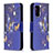 Custodia Portafoglio In Pelle Fantasia Modello Cover con Supporto B03F per Xiaomi Poco M3
