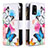 Custodia Portafoglio In Pelle Fantasia Modello Cover con Supporto B04F per Oppo A74 4G